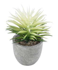 GloboStar® Artificial Garden SUCCULENT SENECIO 21024 Διακοσμητικό Φυτό Παχύφυτο Σενέκιο Υ12cm