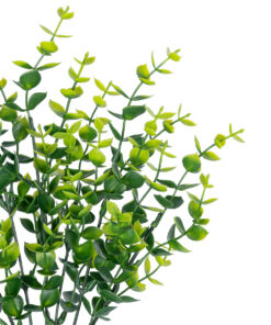 GloboStar® Artificial Garden EUCALYPTUS BRANCH 21065 Διακοσμητικό Κλαδί Ευκάλυπτος Φ17 x Υ30cm