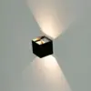 LED Φωτιστικό Τοίχου 5W Up-Down V-TAC Μαύρο Αδιάβροχο IP65  Φυσικό 4000K – 217087