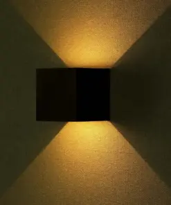 LED Φωτιστικό Τοίχου 5W Up-Down V-TAC Μαύρο Αδιάβροχο IP65 Φυσικό 4000K – 217087