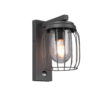 Φωτιστικό Τοίχου Trio Lighting E27   Ανθρακί Χυτό Αλουμίνιο Ανιχνευτής Κίνησης  IP44  – 210869142