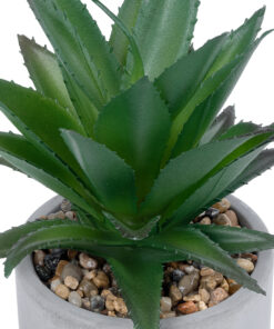 GloboStar® Artificial Garden SUCCULENT ALOE 21096 Διακοσμητικό Φυτό Παχύφυτο Αλόη Υ17cm