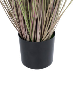 GloboStar® Artificial Garden BROWN LAGURUS 21099 Διακοσμητικό Φυτό Καφέ Λαγοουρά Υ70cm