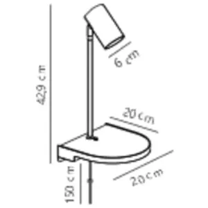 Nordlux Cody Φωτιστικό Τοίχου Λευκό GU10 Μεταλλικό – 2112001001