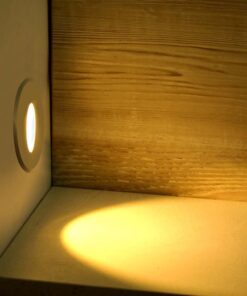 LED Spot Χωνευτό για Σκαλοπάτια 3W V-TAC Λευκό Στρογγυλό Χωνευτό Φυσικό 4000K – 211208