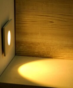 LED Spot Χωνευτό για Σκαλοπάτια 3W V-TAC Λευκό Τετράγωνο Χωνευτό Φυσικό 4200K – 211210