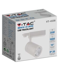 Φωτιστικό Ράγας LED COB 35W 3000K Λευκού Χρώματος V-TAC – 211255