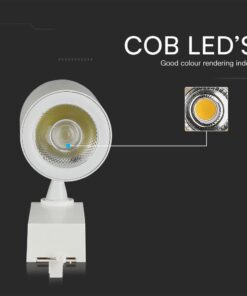 Φωτιστικό Ράγας LED COB 35W 3000K Λευκού Χρώματος V-TAC – 211255