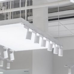 LED φωτιστικό ράγας τριφασικό COB 35W 6400K ψυχρό λευκό με λευκό σώμα V-TAC – 211257