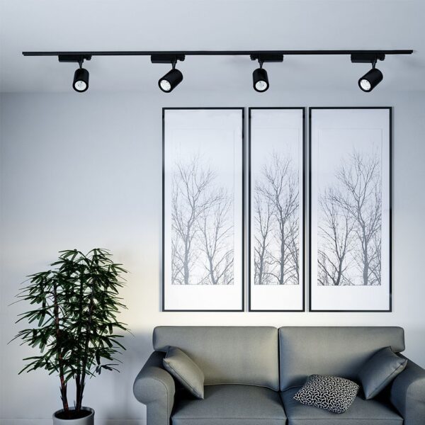 Φωτιστικό Ράγας LED COB 35W 3000K Μαύρου Χρώματος V-TAC – 211285