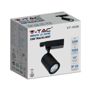Φωτιστικό Ράγας LED COB 35W 3000K Μαύρου Χρώματος V-TAC – 211285