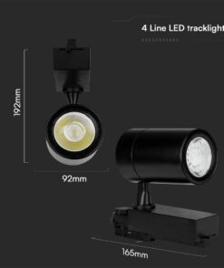 Φωτιστικό Ράγας LED COB 35W 3000K Μαύρου Χρώματος V-TAC – 211285