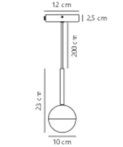 Nordlux Contina Κρεμαστό Ορείχαλκος G9 Γυάλινο/Μεταλλικό – 2113153035