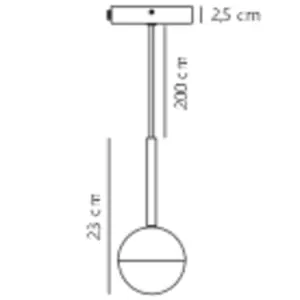 Nordlux Contina Κρεμαστό Ορείχαλκος G9 Γυάλινο/Μεταλλικό – 2113153035