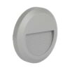 Επιτοίχιο Φωτιστικό LED για Σκαλοπάτια 2W V-TAC Γκρι Στρογγυλό Αδιάβροχο IP65 Θερμό 3000K – 211319