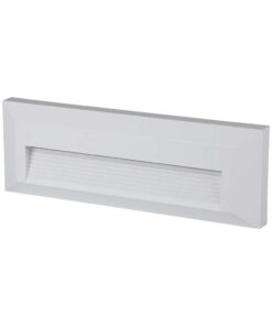 Επιτοίχιο Φωτιστικό LED για Σκαλοπάτια 3W V-TAC Λευκό Ορθογώνιο Αδιάβροχο IP65 Φυσικό 4000K – 211326