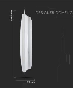 Πλαφονιέρα LED Designer 30W/60W/30W Στρογγυλή Dimmable 3 σε 1 V-TAC – 2114551
