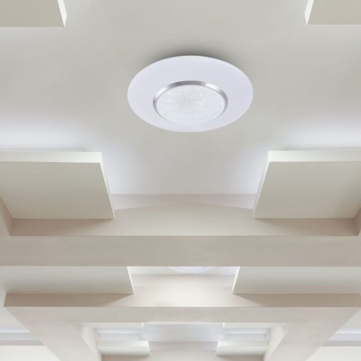 Πλαφονιέρα LED 30W/60W/30W Στρογγυλή με Τηλεχειριστήριο Dimmable CCT V-TAC – 2114621