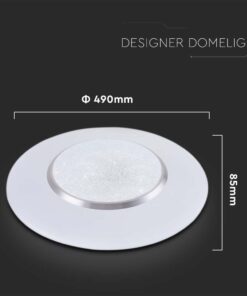 Πλαφονιέρα LED 30W/60W/30W Στρογγυλή με Τηλεχειριστήριο Dimmable CCT V-TAC – 2114621