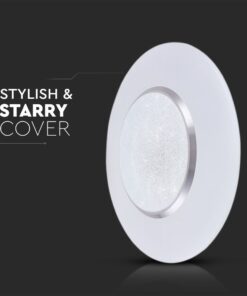 Πλαφονιέρα LED 30W/60W/30W Στρογγυλή με Τηλεχειριστήριο Dimmable CCT V-TAC – 2114621