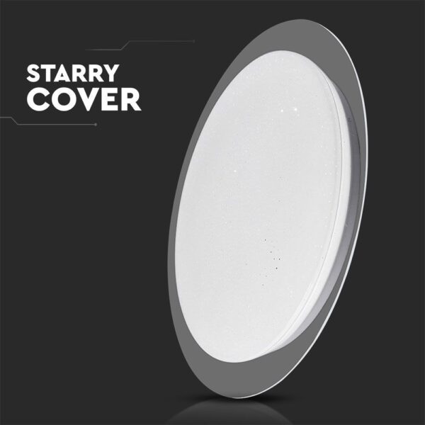 Πλαφονιέρα LED Designer 20W/40W/20W Στρογγυλή Dimmable 3 σε 1 V-TAC – 2114741