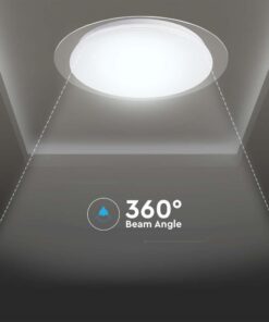 Πλαφονιέρα LED Designer 20W/40W/20W Στρογγυλή Dimmable 3 σε 1 V-TAC – 2114741