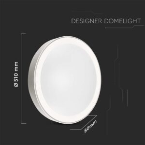 Πλαφονιέρα LED Designer 30W/60W/30W Στρογγυλή Dimmable 3 σε 1 V-TAC – 2114751