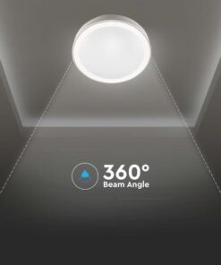 Πλαφονιέρα LED Designer 30W/60W/30W Στρογγυλή Dimmable 3 σε 1 V-TAC – 2114751