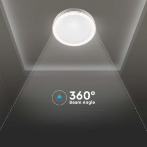 Πλαφονιέρα LED Designer 30W/60W/30W Στρογγυλή Dimmable 3 σε 1 V-TAC – 2114751
