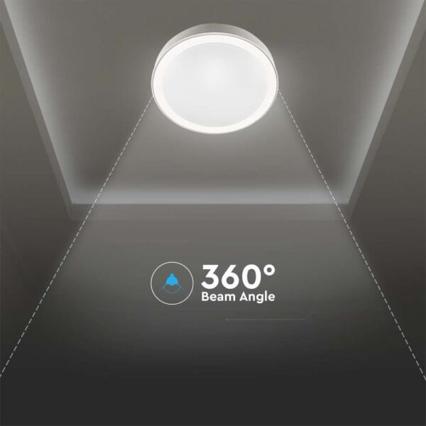 Πλαφονιέρα LED Designer 30W/60W/30W Στρογγυλή Dimmable 3 σε 1 V-TAC – 2114751