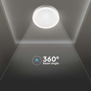 Πλαφονιέρα LED Designer 20W/40W/20W Στρογγυλή Dimmable 3 σε 1 CCT V-TAC – 2114761