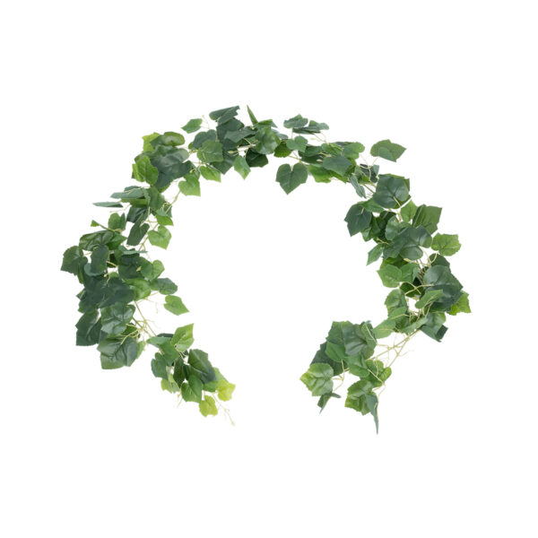 GloboStar® Artificial Garden BALTIC IVY GARLAND 21147 Τεχνητή Διακοσμητική Γυρλάντα Βαλτικής Φ20 x Υ200cm Σετ 2 τεμαχίων