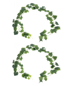 GloboStar® Artificial Garden BALTIC IVY GARLAND 21147 Τεχνητή Διακοσμητική Γυρλάντα Βαλτικής Φ20 x Υ200cm Σετ 2 τεμαχίων