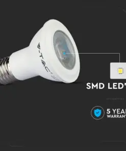 LED Λάμπα E27 PAR20 5.8W V-TAC Samsung Chip Ψυχρό 6500K – 21149