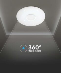 Πλαφονιέρα LED Designer 30W/60W/30W Στρογγυλή Dimmable 3 σε 1 V-TAC – 2114911