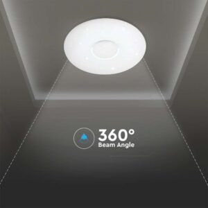 Πλαφονιέρα LED Designer 30W/60W/30W Στρογγυλή Dimmable 3 σε 1 V-TAC – 2114911