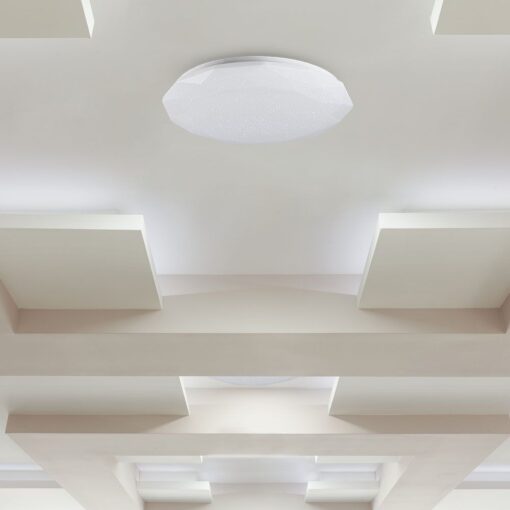 Πλαφονιέρα LED Designer 30W/60W/30W Στρογγυλή Dimmable 3 σε 1 V-TAC – 2114921