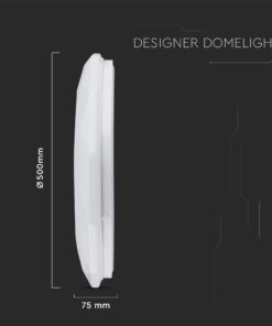 Πλαφονιέρα LED Designer 30W/60W/30W Στρογγυλή Dimmable 3 σε 1 V-TAC – 2114921