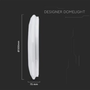 Πλαφονιέρα LED Designer 30W/60W/30W Στρογγυλή Dimmable 3 σε 1 V-TAC – 2114921