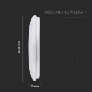 Πλαφονιέρα LED Designer 20W/40W/20W Στρογγυλή με γωνίες Dimmable 3 σε 1 V-TAC – 2114931