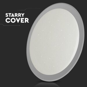 Πλαφονιέρα LED Designer 36W/72W/36W Στρογγυλή Dimmable 3 σε 1 V-TAC – 2114951