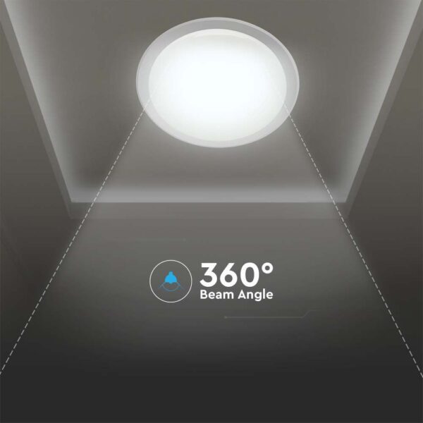 Πλαφονιέρα LED Designer 36W/72W/36W Στρογγυλή Dimmable 3 σε 1 V-TAC – 2114951