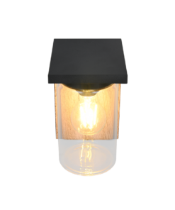 Φωτιστικό Τοίχου σε Απόχρωση Ξύλου ARDILA 1x E27 Αισθητήρας Νύχτας Ημέρας IP44 Trio Lighting – 211660135