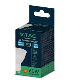 Λάμπα LED Spot GU10 Samsung chip SMD 6W 6500K V-TAC – 21167