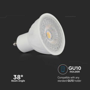 Λάμπα LED Spot GU10 Samsung chip SMD 6W 6500K  V-TAC – 21167