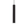 IDEAL LUX Κρεμαστό Φωτιστικό TUBE LED 9W 3000K Μαύρου Χρώματος – 211718