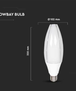 LED Λάμπα E40 60W V-TAC PRO Samsung Chip 300° 6500lm Φυσικό Λευκό 4000K – 21187