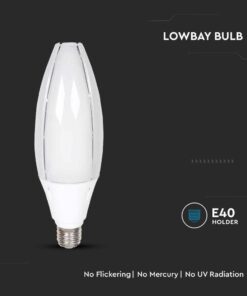 LED Λάμπα E40 60W V-TAC PRO Samsung Chip 300° 6500lm Φυσικό Λευκό 4000K – 21187
