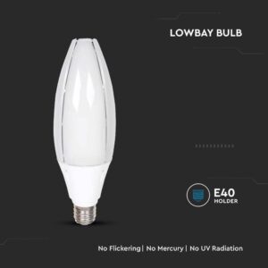 LED Λάμπα E40 60W V-TAC PRO Samsung Chip 300° 6500lm Φυσικό Λευκό 4000K – 21187