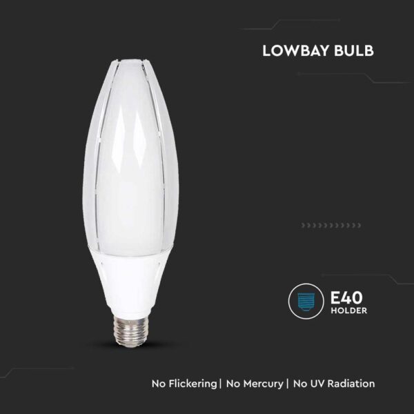 LED Λάμπα E40 60W V-TAC PRO Samsung Chip 300° 6500lm Φυσικό Λευκό 4000K – 21187